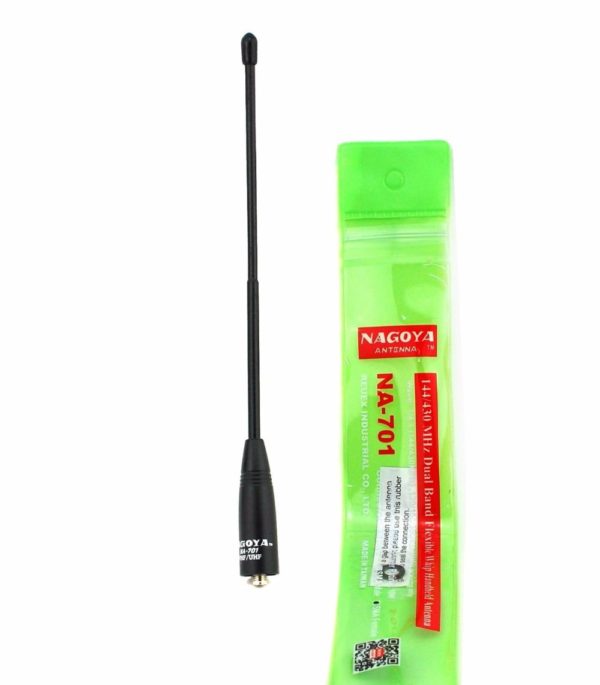 Walkie Talkie 10W Nagoya NA-701 SMA-Female Dual Band Antenna