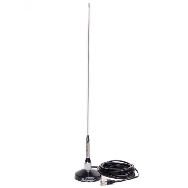 OPEK VH-1208M VHF UHF Mobile Antenna with Magnet Mount