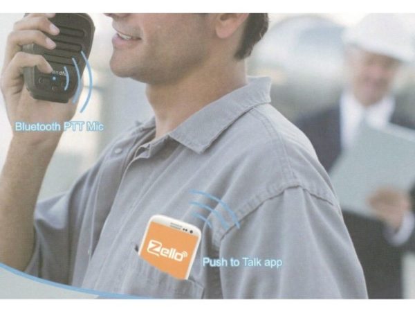 Wandfu H3-B PTT Bluetooth Speaker Microphone WalkieTalkie for Android Zello ESchat GroupTalk - Image 3