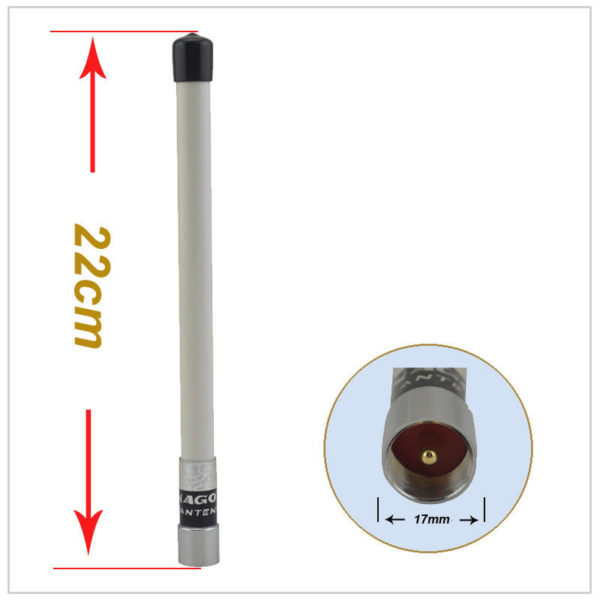 100W High Gain Nagoya NL-350 Dual Band Mini Fiberglass Antenna for YAESU ICOM TH-9800 Mobile Car Radio Station - Image 2