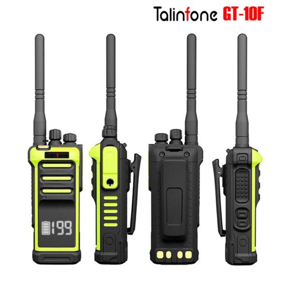 Talinfone GT 10F Durable Professional Radios 10W UHF VHF Long Enhance Antenna Hidden Display - Image 4