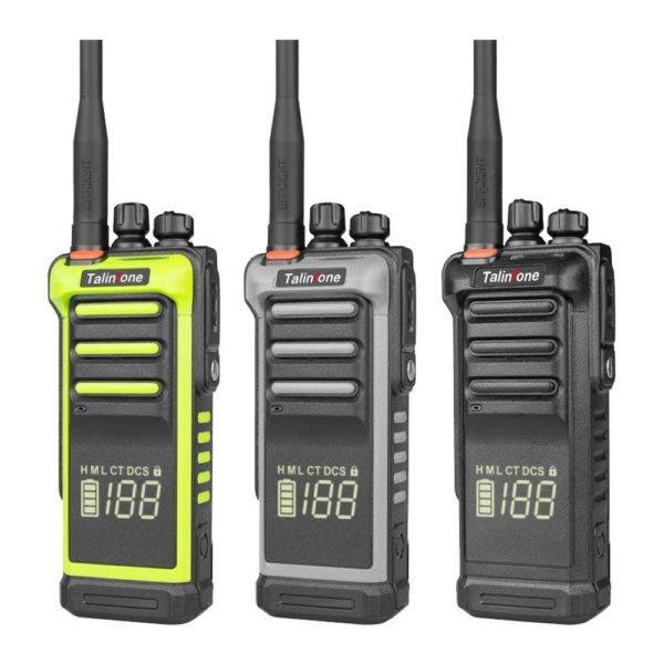 Talinfone GT 10F Durable Professional Radios 10W UHF VHF Long Enhance Antenna Hidden Display