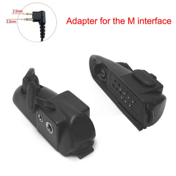 Walkie Talkie Audio Adapter For Baofeng BF-9700 A58 UV-9R Plus Adapter For M Interface 2Pin Headset Port Accessories - Image 5