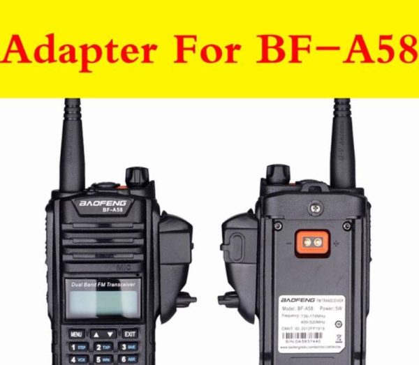 Walkie Talkie Audio Adapter For Baofeng BF-9700 A58 UV-9R Plus Adapter For M Interface 2Pin Headset Port Accessories - Image 3