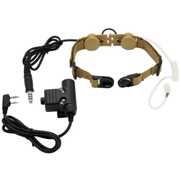 Z003 Z Tactical Throat Mic Earphone Air Tube Headset Match U94 PTT - Image 5