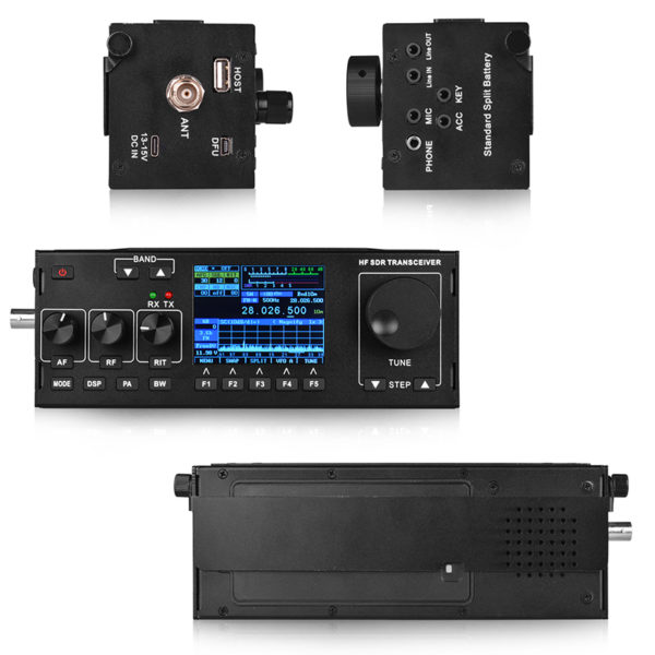 RS-978 HF SDR Ham Radio SSB HF Transceiver with 3800mAh Battery Pack - Image 3