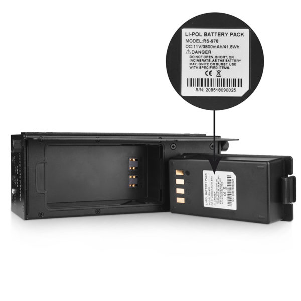 RS-978 HF SDR Ham Radio SSB HF Transceiver with 3800mAh Battery Pack - Image 5