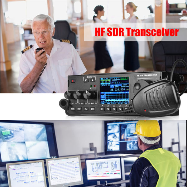 RS-978 HF SDR Ham Radio SSB HF Transceiver with 3800mAh Battery Pack - Image 7