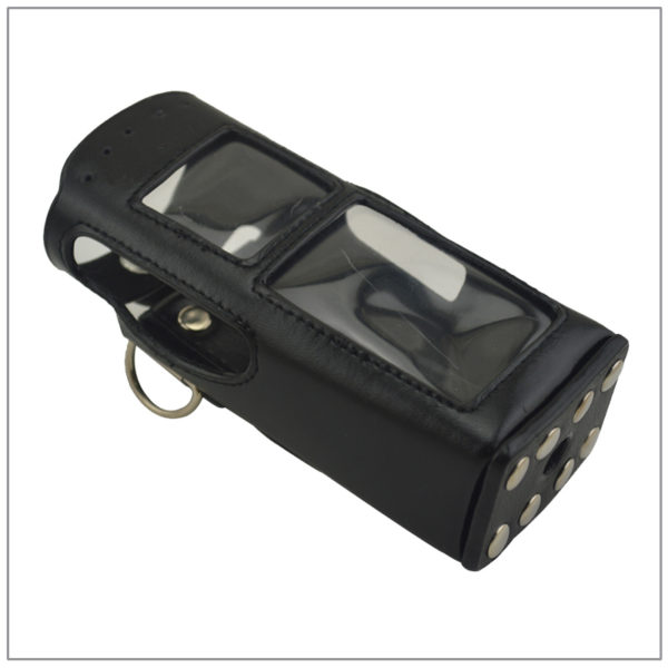 Radio Case Leather Carry Bag for Motorola Tetra MTH600 MTH650 MTH800 MTH850 MTP850 2-way Radio - Image 2