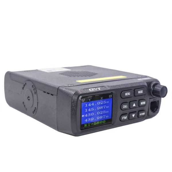 QYT KT5800 Mobile Radio Mini 25W 12/24V Dual Band Quad-Standby Color Screen - Image 2