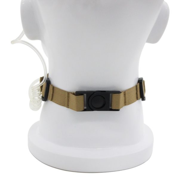 Z Tactical Throat Microphone Z003 Headset with Peltor PTT for Most Radios - Image 4