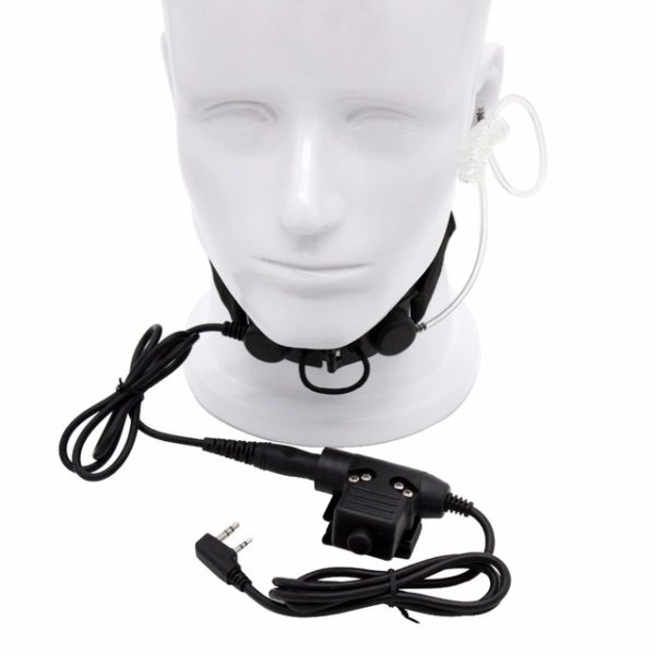 Z003 Z Tactical Throat Mic Earphone Air Tube Headset Match U94 PTT - Image 2