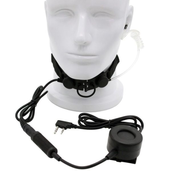 Z Tactical Throat Mic Z003 Headset Waterproof PTT for BaoFeng UV-5R UV-B5 B6 DM-5R TYT TH-UV8000D Retevis H777 RT22 Radio