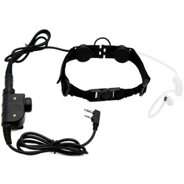 Z003 Air Tube Z Tactical Throat Mic Earpiece Silynx PTT PX-777/Plus Wouxun TYT Baofeng 5R 5RA/5RE 888S Radios - Image 5