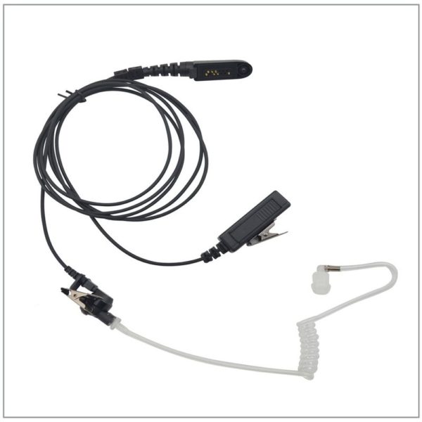 Air Tube Earpiece for 4G Phone Zello PTT Walkie Talkie 7S+ F22+ F25+ Sure 8S with Finger PTT MIC