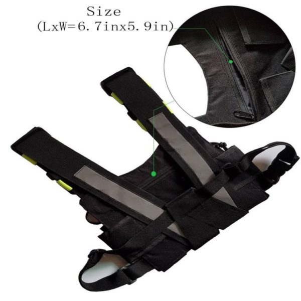 Baofeng Kenwood Puxing Wouxun TYT HYT Motorola Walkie Talkie Vest Bags - Image 5