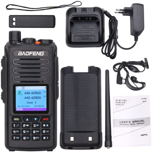 Baofeng DM-1702 GPS Dual Band DMR Transceiver Compatible with Motorola Dual Time Slot Tier 1&2 - Image 3