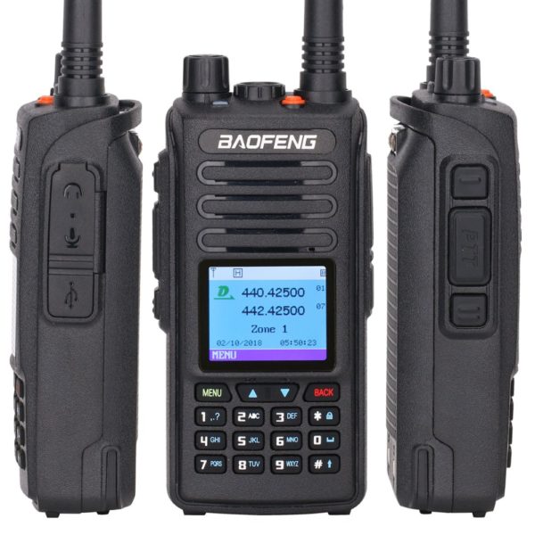 Baofeng DM-1702 GPS Dual Band DMR Transceiver Compatible with Motorola Dual Time Slot Tier 1&2 - Image 2