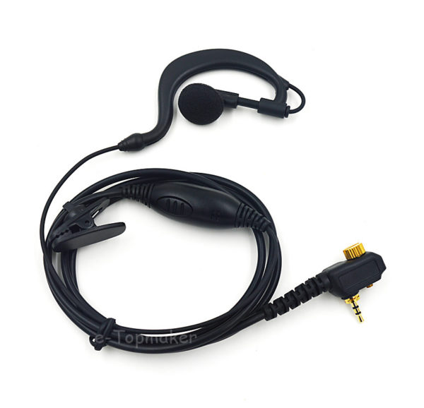 Intercom FBI Earpiece Police PTT Headset Mic for Motorola MTH800 MTP850 MTH600 MTH650 MTH850 MTS850 Walkie Talkie