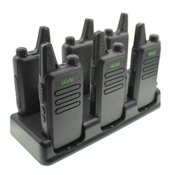 WLN Walkie Talkie 6 In 1 Charger Two Way Radio Kd-C1 Unit Charging For Kd C1 2 Way Radio Charger - Image 2