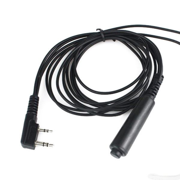 TYT Wouxun KG-UVD1P KG-UV6D PX-777 Baofeng UV-82 5R Series Kenwood 3-wire PTT Earpieces - Image 2