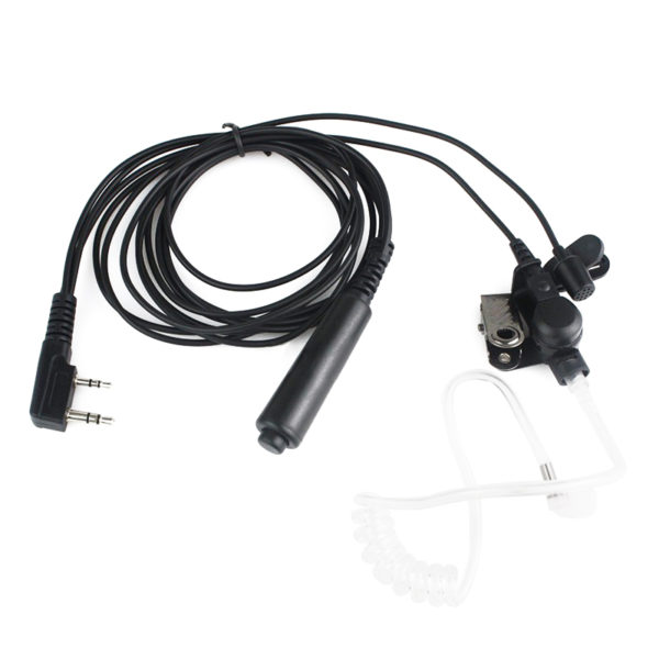 TYT Wouxun KG-UVD1P KG-UV6D PX-777 Baofeng UV-82 5R Series Kenwood 3-wire PTT Earpieces