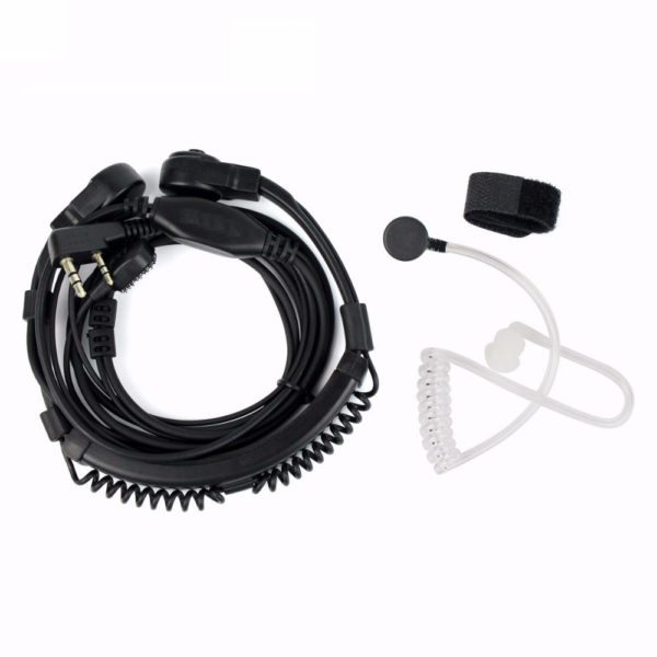 Flexible Throat Microphone Headset Walkie Talkie Headphone For Kenwood TYT Baofeng UV-5R UV5R Bf-888S RT5R H777 RT22 - Image 6