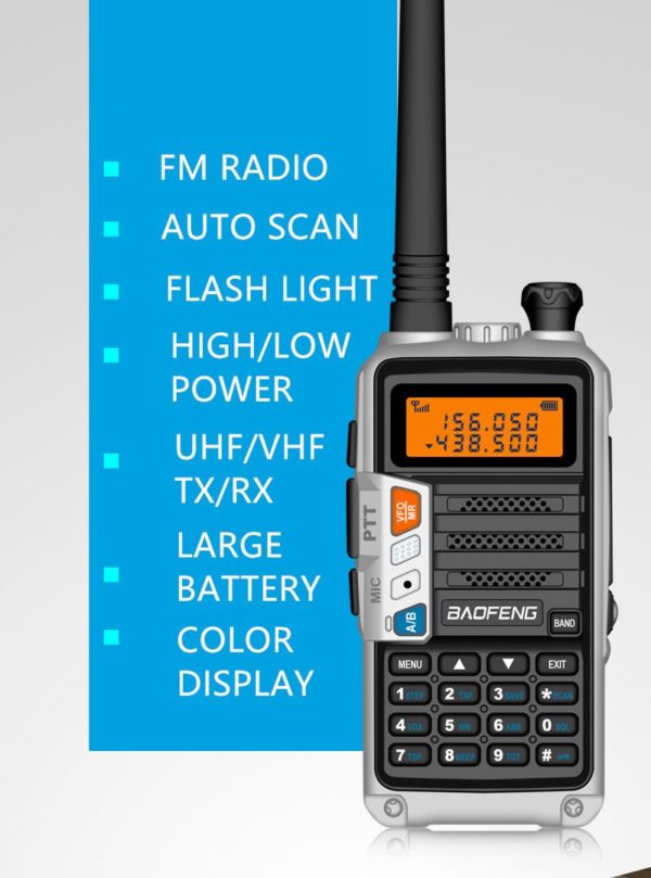 Baofeng UV860 Cheapest Dual-Band Ham Radio Pofung bf-uv860 Free Headset