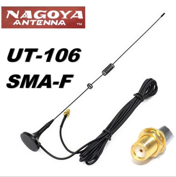 Baofeng UV-5R BF-888S UV-82 Nagoya UT-106UV Walkie Talkie Long Antenna UT106 SMA-F for TYT HYT Kenwood Puxing