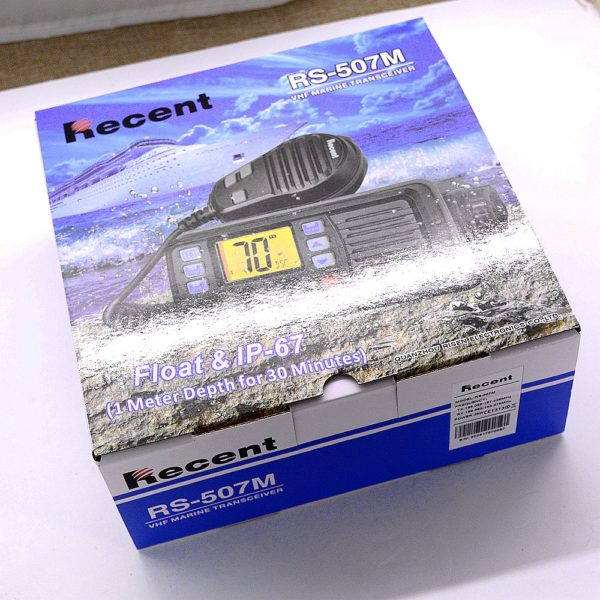 RECENT RS-507M VHF Mobile Marine Radio Float DSC Call Auto-answer Built-in DSC MMSI Code 156.025-157.425MHz Boat Transceiver - Image 6