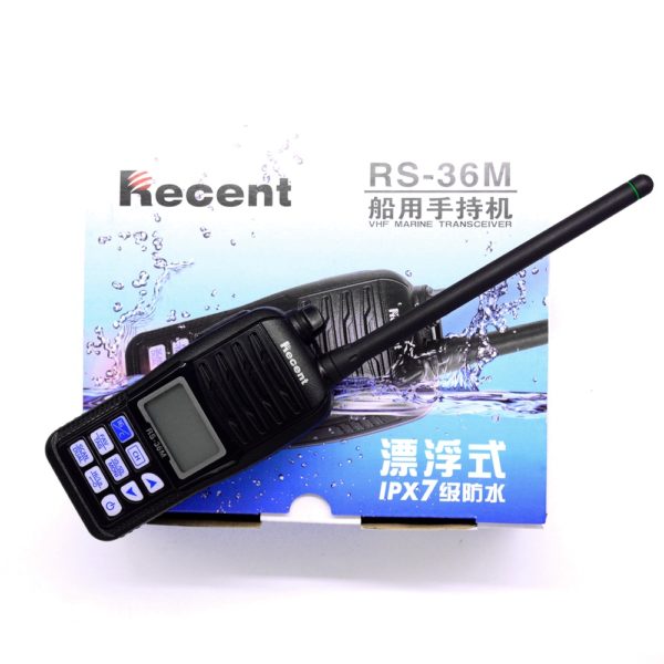 Recent RS-36M IPX7 VHF Handheld Marine Radio LCD Display Float Dual/Tri-watch Auto Scan Ham Interphone 156~161.45Mhz Transceiver - Image 5