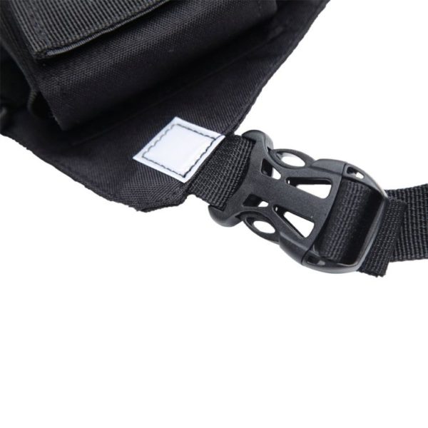 Outdoor Rescue Radio Bags Harness Chest Front Pack Pouch Holster Vest bag for Search And Rescue Station Walkie Talkie - Image 4