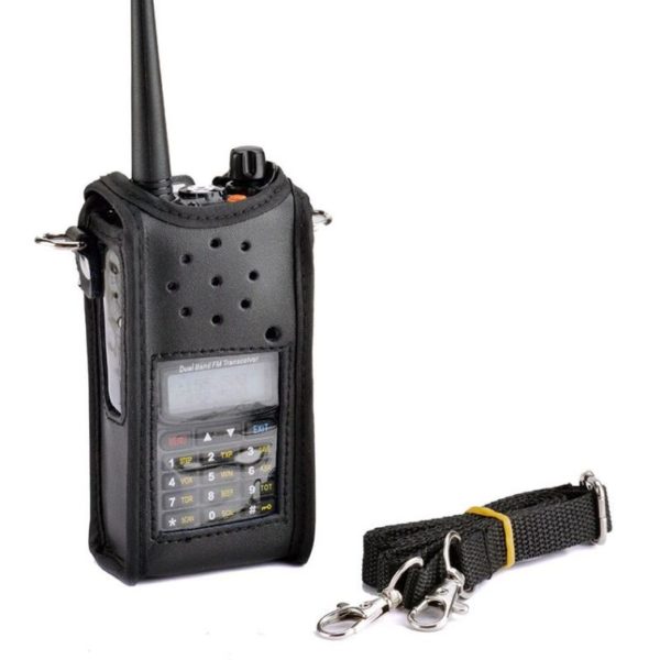 Baofeng UV-9R Plus BF-A58 BF-9700 GT-3WP UV-XR UV-5S UV 9R Walkie Talkie Accessories Leather Case Cover Bag - Image 2
