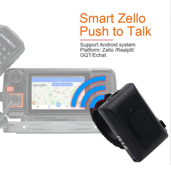 2019 Wireless Bluetooth Hands-free PTT Walkie Talkie Button for Android Low Energy for Zello Work - Image 4