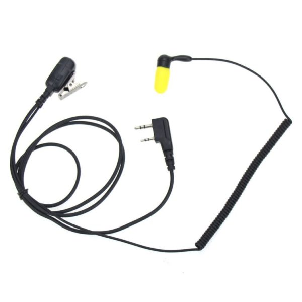 Kenwood Baofeng WOUXUN HYT PUXING TYT Walkie Talkie Universal 2 Pin Earpiece Microphone PTT Headset for - Image 2