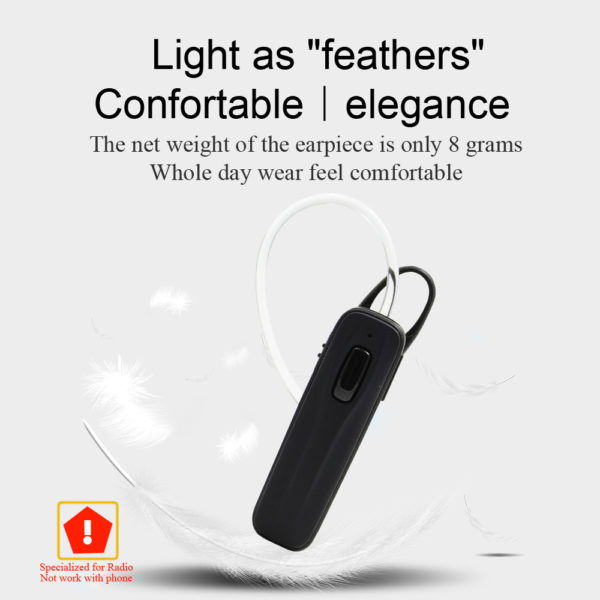 Handsfree PTT Bluetooth Headset AC-B09 All Walkie Talkie For Kenwood Baofeng UV-5R UV-82 TYT WOUXUN Two Way Radio - Image 2