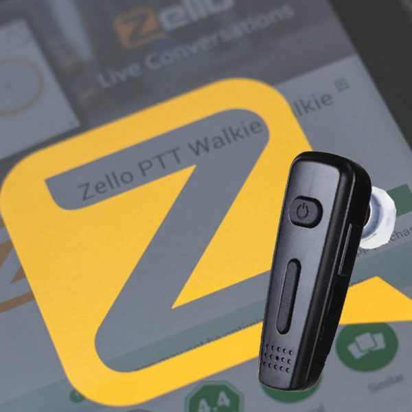 PTT Bluetooth Headset Wireless Headphone For KODIAK ESCHAT Zello App Android Support On ptt over cell phone (poc) app