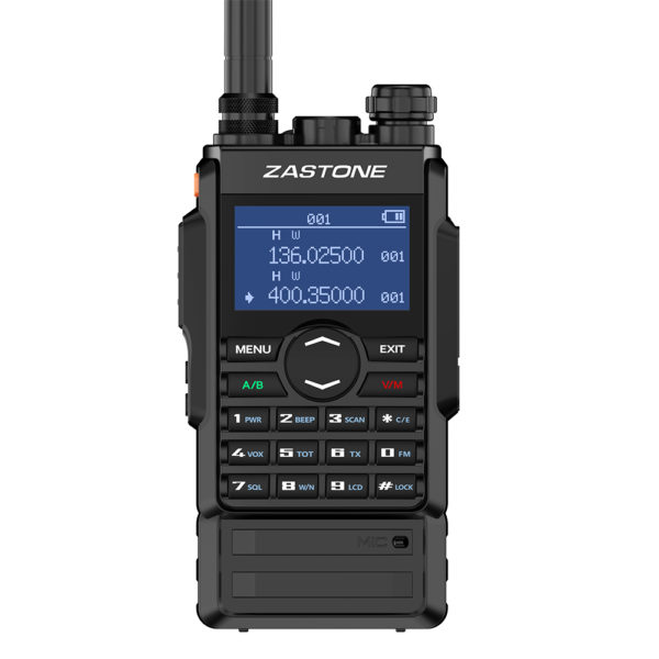 Advanced Walkie Talkie 8W Zastone M7 U/V Dual Band DualPTT DSP Digital Demodulation VFO Vox Handheld Radios