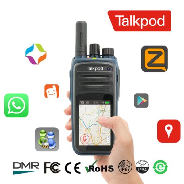Talkpod N59 4G LTE Upgraded IRN Network Touch Screen PTT Android Radio 2.4 inch Touch Screen