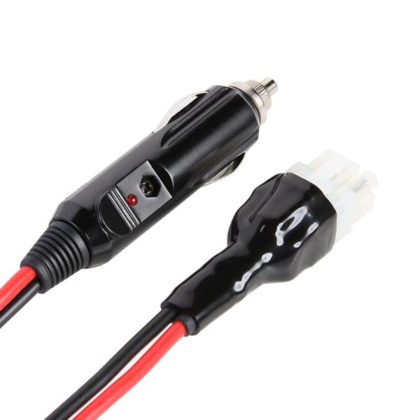 1.5m 30A 4Pin 6Pin Short Wave Power Cable Walkie TaIkie Car Supply Cord For Yaesu FT-857D FT-897D For ICOM IC-725A 706 7400 1015-12AWG National Standard Line - Image 3