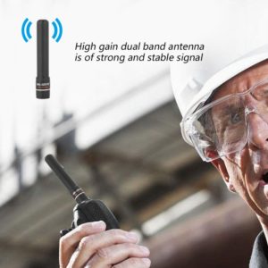 HH-S518+ SMA-M Male High Gain Stubby Antenna 10w Dual band 145/435MHz Two Way Radio Antenna for BAOFENG UV-3R UV-100 UV-200 TYT
