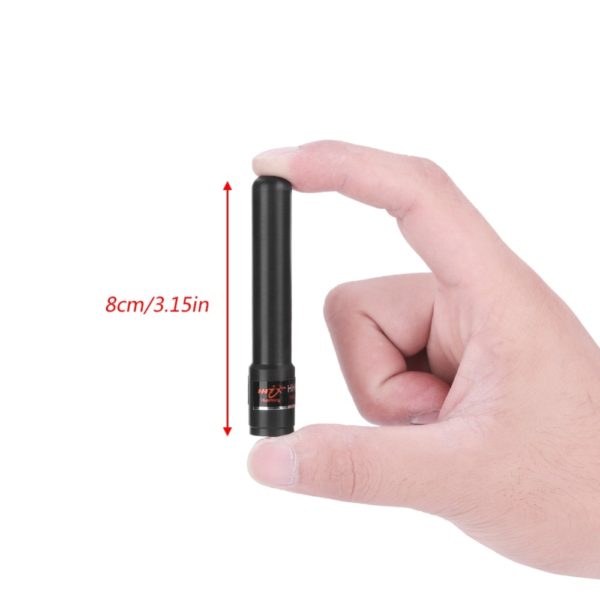 HH-S518+ SMA-M Male High Gain Stubby Antenna 10w Dual band 145/435MHz Two Way Radio Antenna for BAOFENG UV-3R UV-100 UV-200 TYT - Image 2