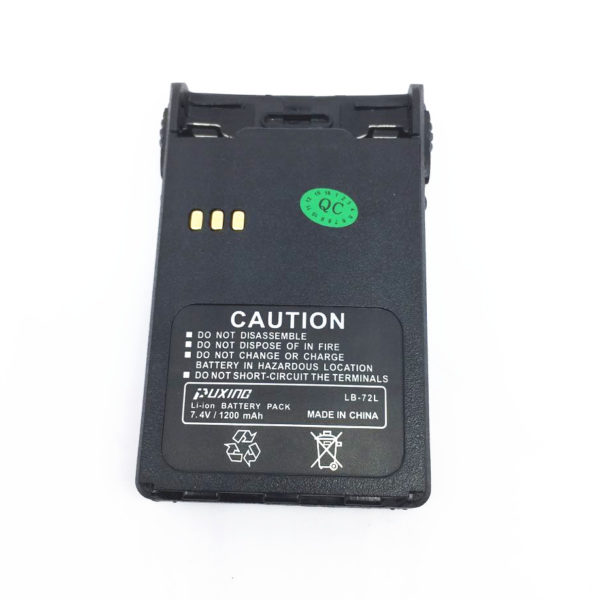 MT777 Puxing/PX-777plus/PX-728/PX-888/ vev-3288s/PX-888K/PX-328 7.2V 1200mA Li-ion LB-72L Battery - Image 3