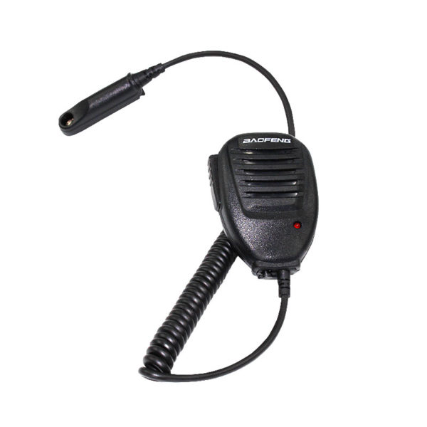 PTT Shoulder Microphone Speaker Mic for BAOFENG A58 BF-9700 UV-9R Plus GT-3WP R760 82WP Waterproof Walkie Talkie Two Way Radio - Image 3