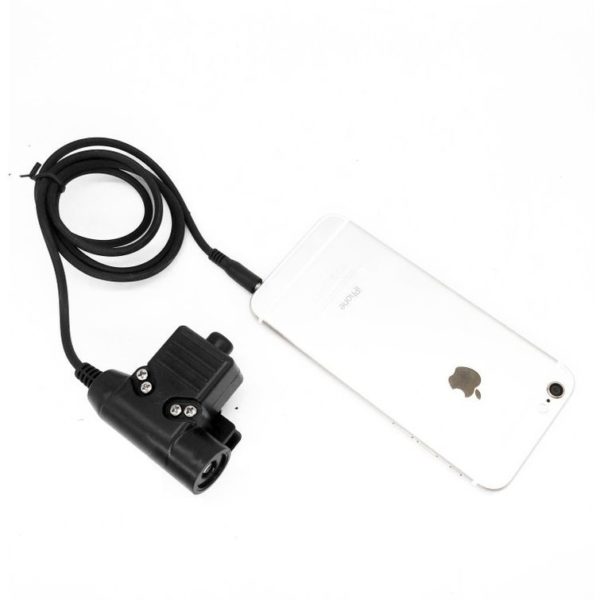 Covert Acoustic Tube NATO Plug Earpiece Headset U94 PTT Mic for Samsung Huawei Xiaomi Earphone - Image 2