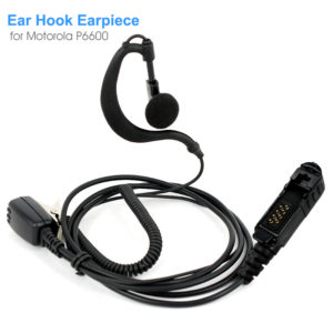 Walkie Talkie Telescopic Cord Earpiece Ear Hook Headphone for Motorola Radio XPR3300 XPR3500 XIR P6620 E8600 XIR P8260 P6600 P8668