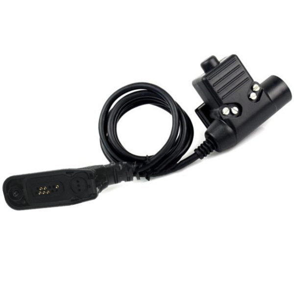 Motorola P8268 P8668 GP338D etc Radio HD01 Z tactical Bowman Elite II Headset With U94 Adapter Z113 Standard Version PTT - Image 3