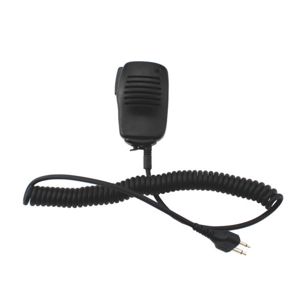 2Pin PTT Speaker Mic Microphone for ICOM IC-V8 IC-V82 IC-F3 SL25 V80 Cobra Vertex VX-200 Walkie Talkie Two Way Radio