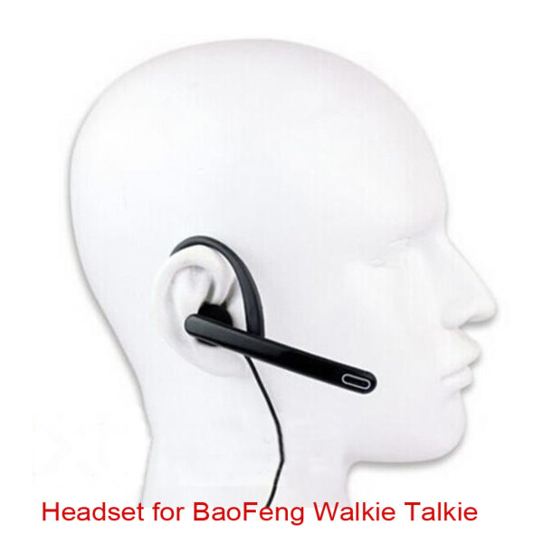 New Ear Rod headphones 2 Pin Ear Bar Earpiece Mic PTT Mic Tactical Headset for Walkie Talkie Baofeng Quansheng TYT KSUN Retevis - Image 2