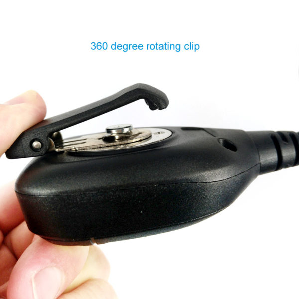 PTT Speaker Mic Microphone For YAESU VERTEX VX-3R VX-10 VX-17 VX-110 VX-150 VX-130 FT1D FT1XDR FT2DR FT2XDR Walkie Talkie Radio - Image 3
